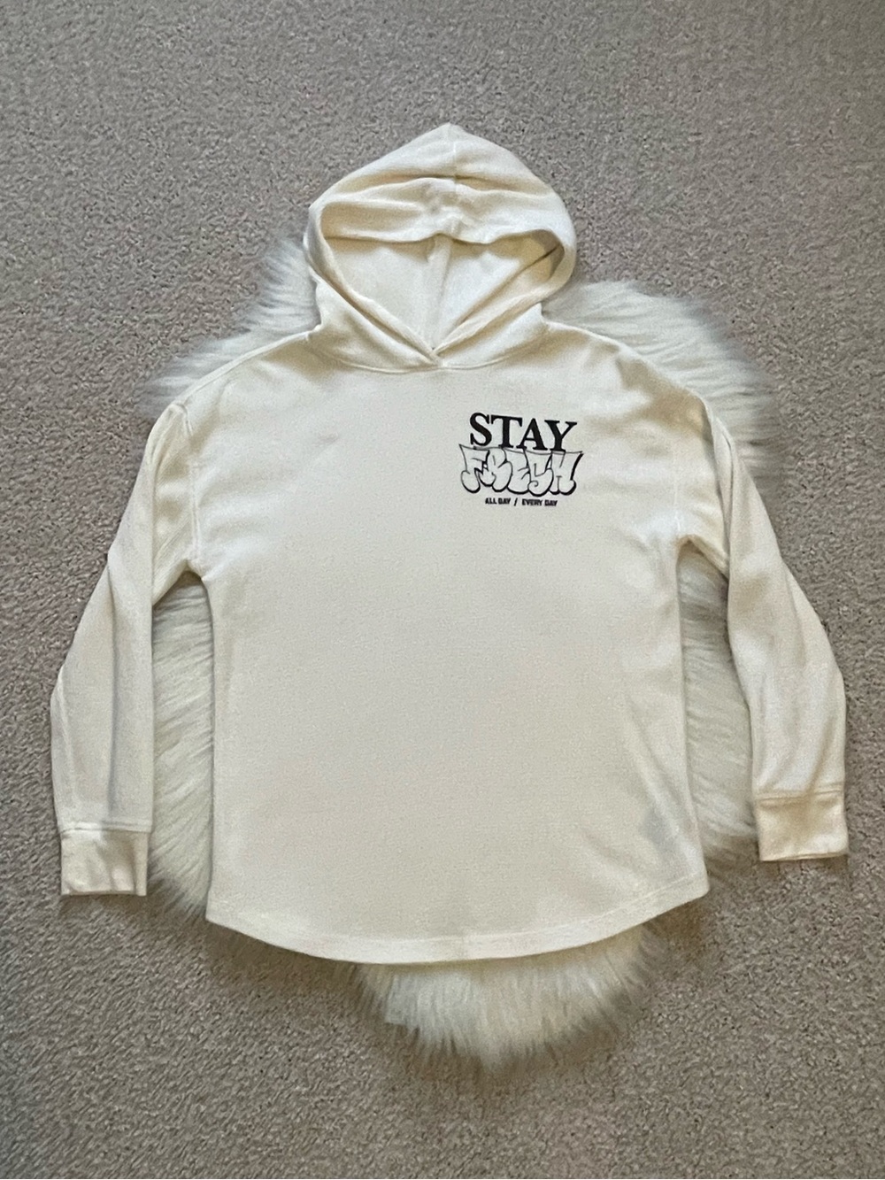 Boys Stay Fresh Hooded Shirt
